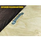Kovácsoltvas csavart rózsapár BOROVI fenyőfa keretben - réz antik