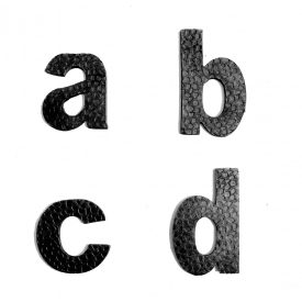 Kovácsoltvas betűk