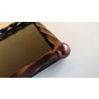 KOVÁCSOLTVAS HAMUTÁLCA - NÉGYZET ALAKÚ -  600x400 MM - RÉZ ANTIK