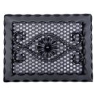 Kovácsoltvas kandalló szellőzőrács - 285 x 220 mm