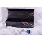 Kovácsoltvas örök rózsa díszdobozban METAL KÉK / KRÓM