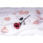 Kovácsoltvas mini rózsa – VÖRÖS/FEKETE