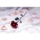 Kovácsoltvas rózsa - VÖRÖS/ZÖLD ANTIK