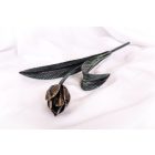 Kovácsoltvas tulipán - ARANY ANTIK/ZÖLD SZÁR